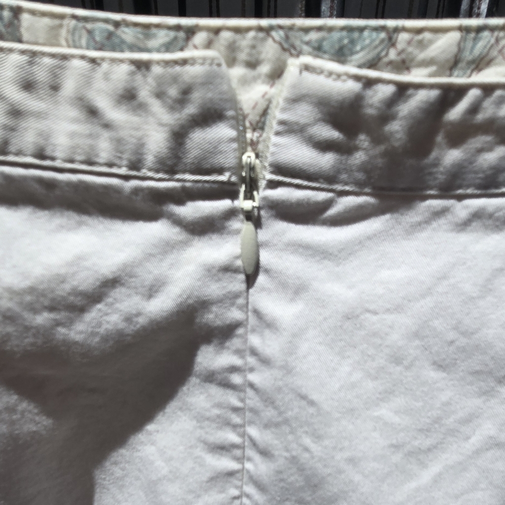 Horny Toad Tan/cream/khaki Midi Skirt Sz8 - Picture 5 of 7